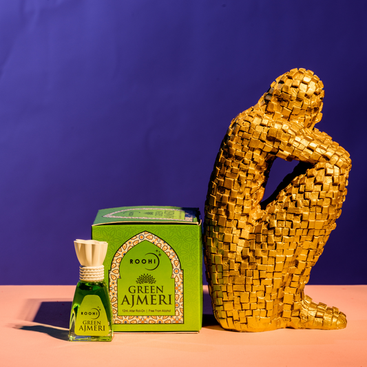 GREEN AJMERI | 12 ML Pure Fragrance
