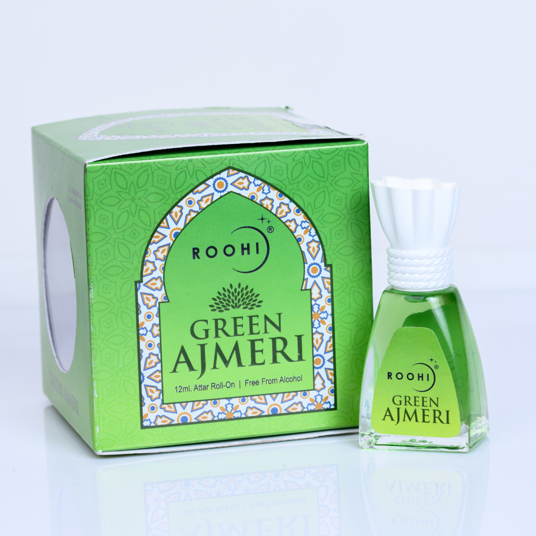 GREEN AJMERI | 12 ML Pure Fragrance